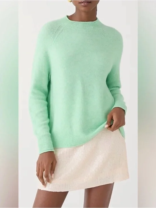 J. Crew Rollneck™ sweater in Supersoft yarn Size XXS