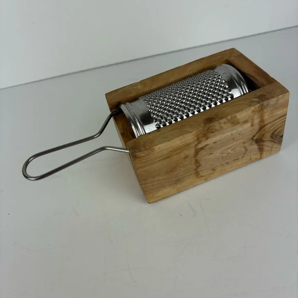 Sur La Table Italian Olivewood Cheese Grater