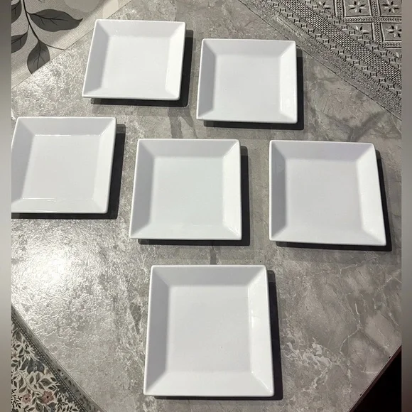 Sur La Table Square Plate Set(6)