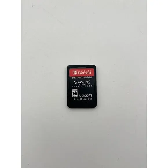 ASSASSINS CREED III REMASTERED NINTENDO SWITCH CARTRIDGE ONLY Tested. Works.