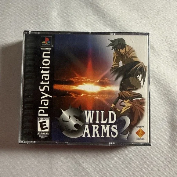 SONY PS1 PLAYSTATION 1 GAME - WILD ARMS 2 (NLG055522)