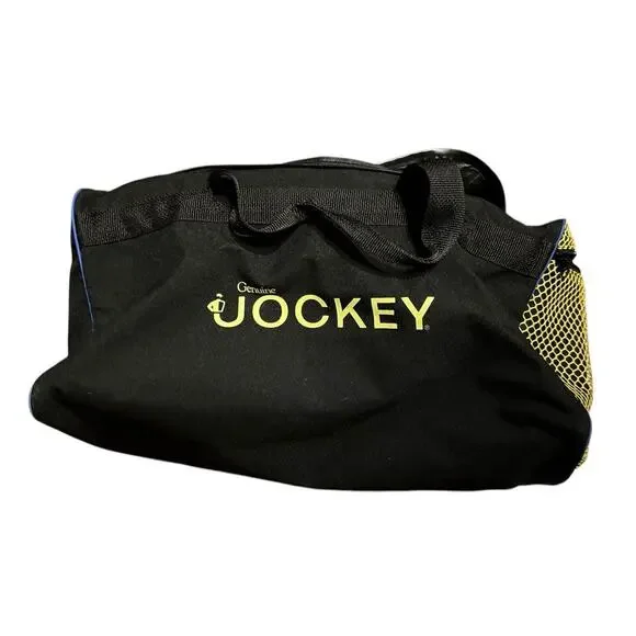 Jockey Duffel Bag VTG (?) Sports Tote Travel Flight Tourist Gym Fitness Exercise