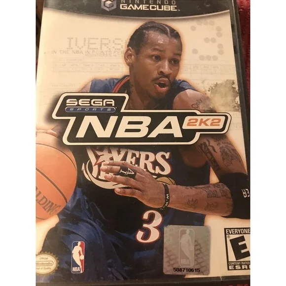 NBA‎ 2K2 Nintendo Gamecube Complete -- S2G --