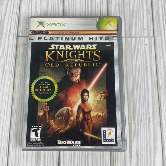Star Wars Knights of the Old Republic Xbox Platinum‎ Hits