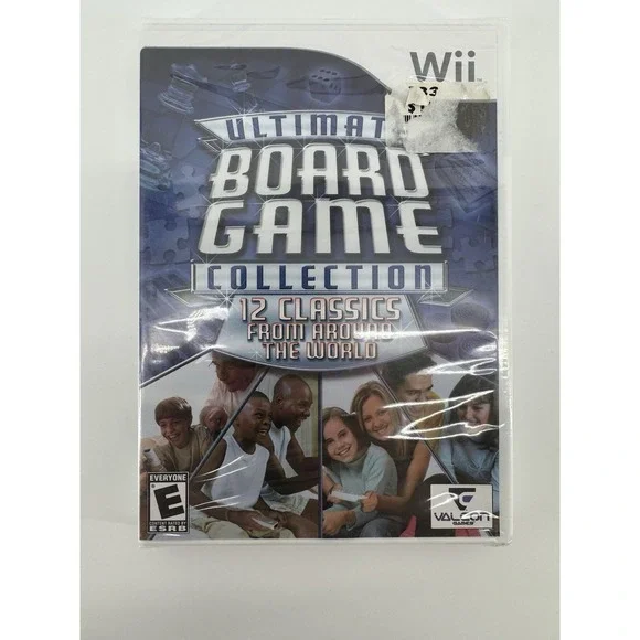 Ultimate Board Game Collection Nintendo Wii Valcon Games Brand New In Box Sealed