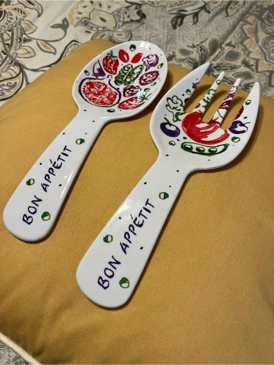 Sur La Table Melamine Salad Servers - New