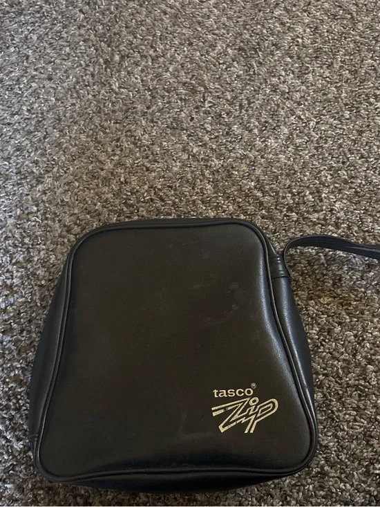 Zip Up Black Camera Case