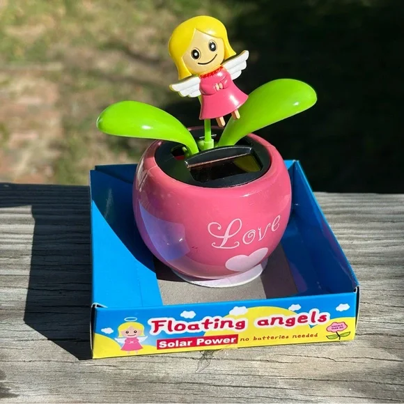 Floating Angels Solar Powered Bobble Plant 3/$10