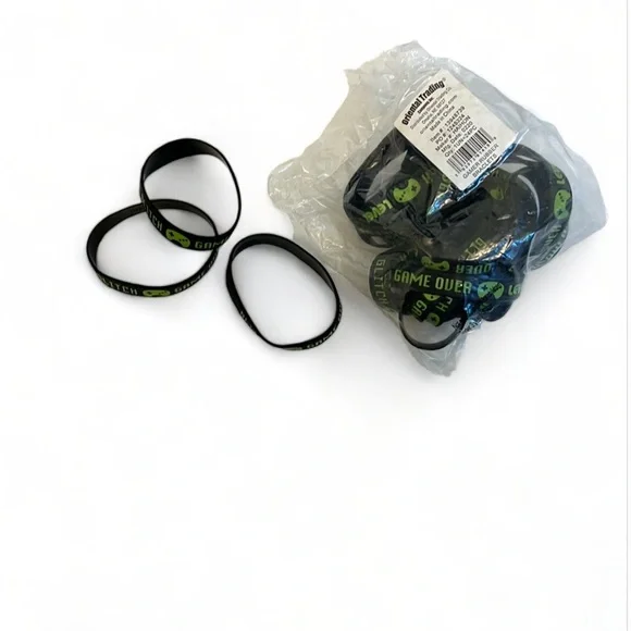 ✨5/$25 NWT Gamer Rubber Bracelets Lot of 24