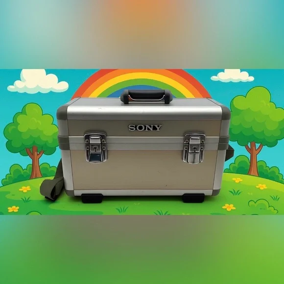 Sony Hard Camera Case LCH-RA Empty Case Only Vintage Carrying Case