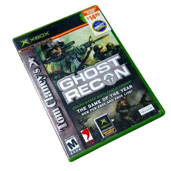TOM CLANCY'S GHOST RECON GHOST‎ Recon /Not Tested Xbox