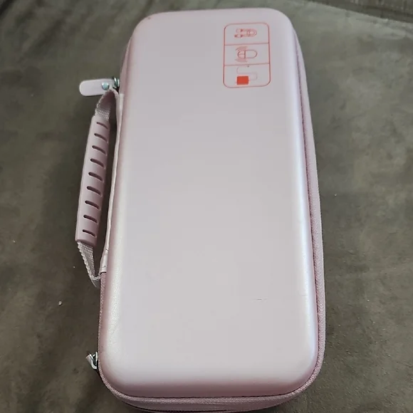 Canboc Pink Hard Shell Carrying Case, 12.8 X 5.5 X 2.5 Inch