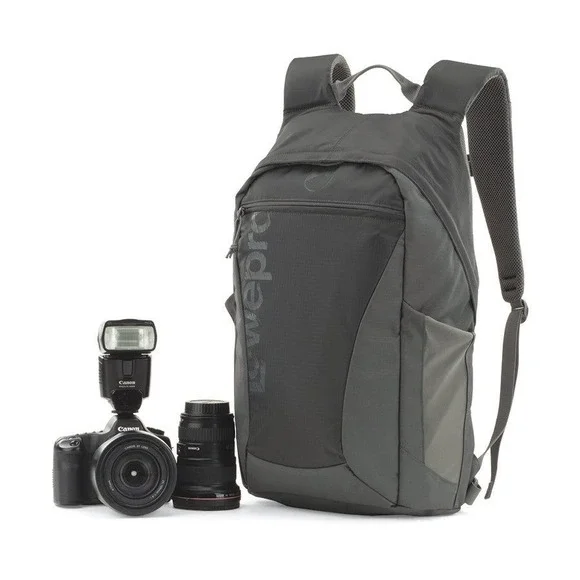 Lowepro Photo Hatchback 22L AW Camera Backpack Grey Slate Outdoor Daypack