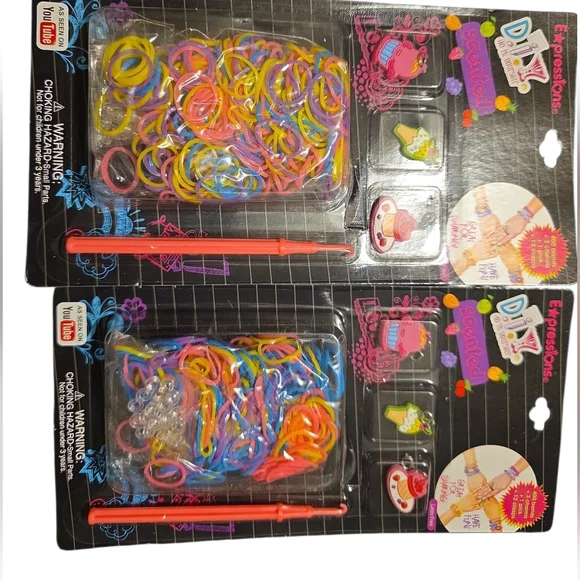 Friendship Loom Bands Kit - Multicolor Set Of 2
