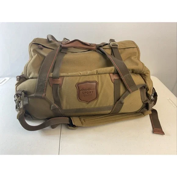 Eddie‎ Bauer Sport Shop Duffle Weekender XL Bag Work Bag Travel Bag ripstop