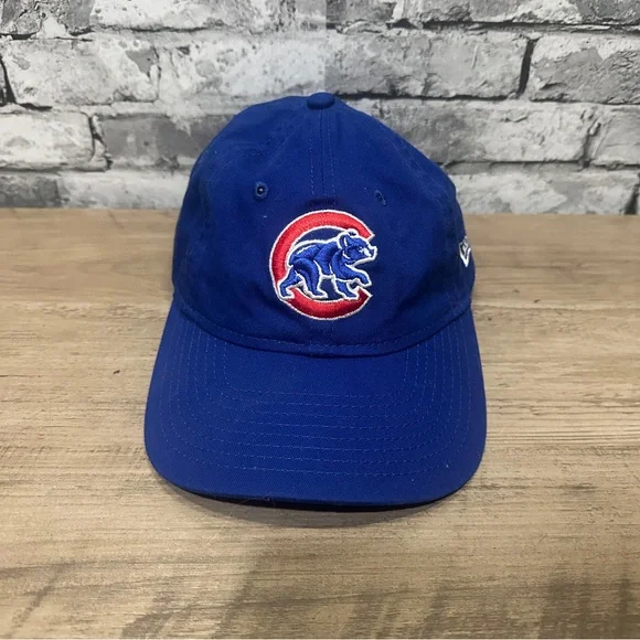 EUC New Era Blue Kids Chicago OS Adjustable