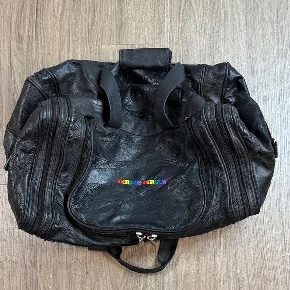 Circus Circus Bag - Vintage - Genuine Buffalo Leather- Navarre Leather Co