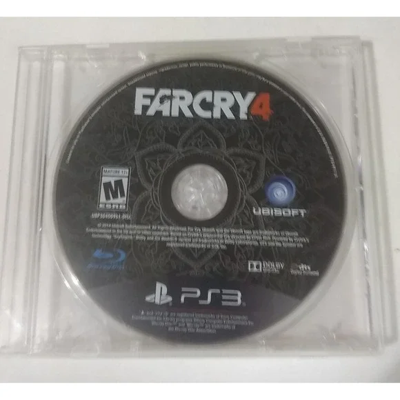 FAR CRY 4 PlayStation 3 PS3 DISC ONLY In‎ Clear Case