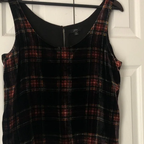 J. Crew Tartan Plaid Top