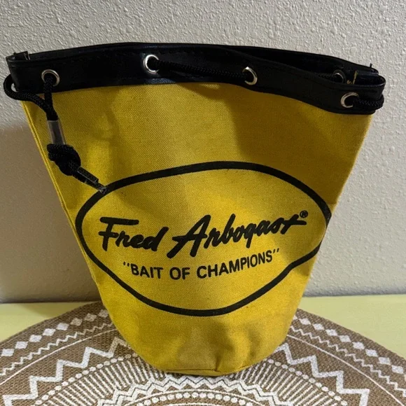Vintage Fred Arbogast “Bait of Champions” Bag