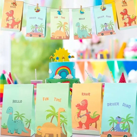 44 Pack Dinosaur Party Goodie Bags