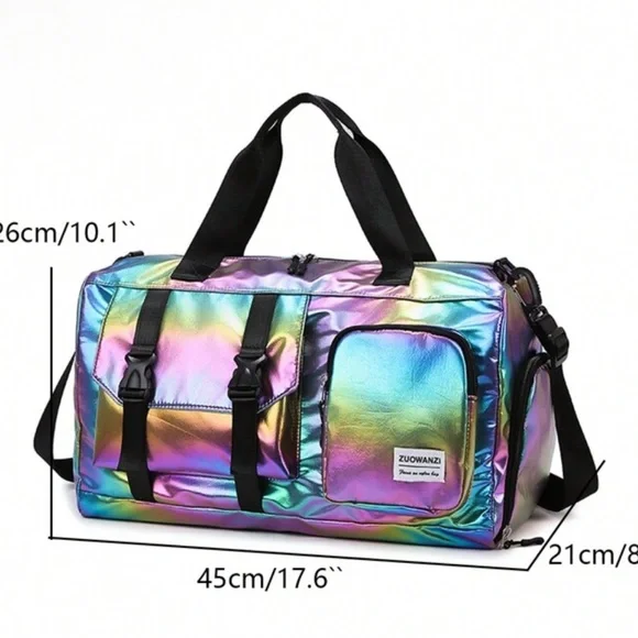 Iridescent Duffle Bag