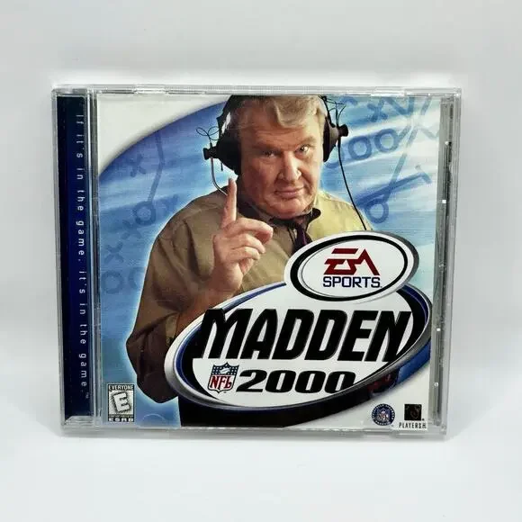 Madden NFL 2000 PC CD-ROM Video Game Football John Madden EA Sports
