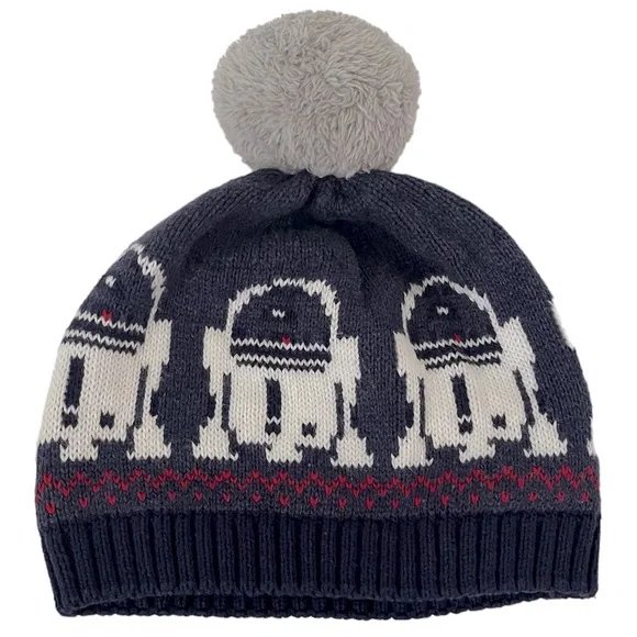 Hanna Andersson Star Wars Pom Pom Beanie Hat Size Small