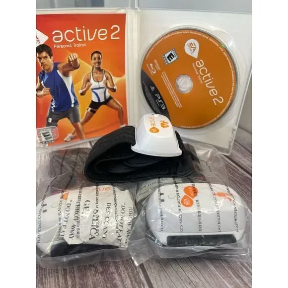 EA Sports Active 2 Sony Playstation PS3 Video Game Personal‎ Trainer incomplete