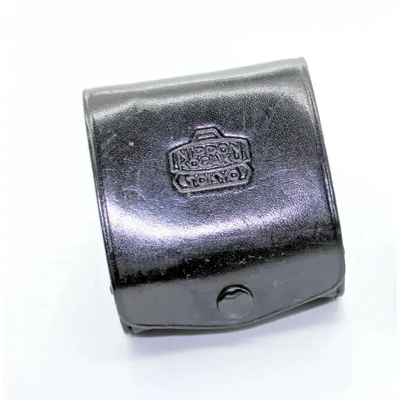 Genuine Black Nippon Kogaku Hard Leather Case For Porroflex Prism Finder