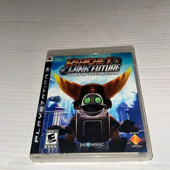 PS3 Ratchet and Clank Future Tools of Destruction Game