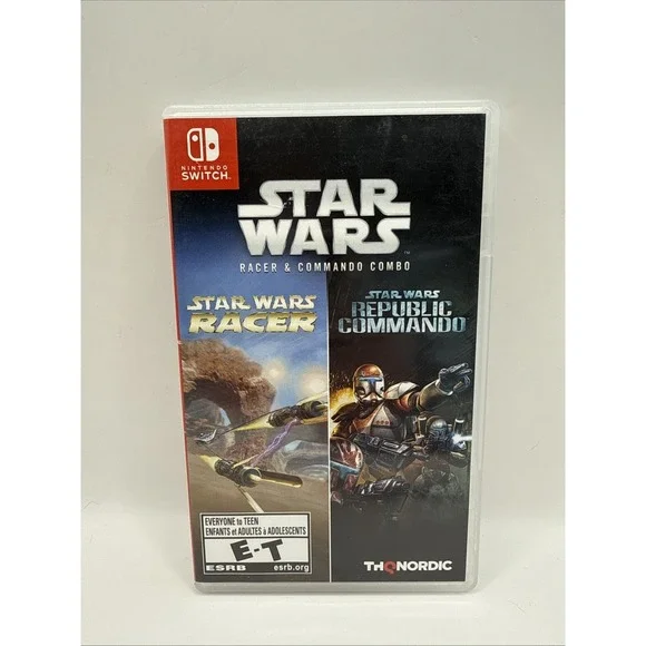 Star Wars Racer and Commando Combo (Nintendo Switch) Complete