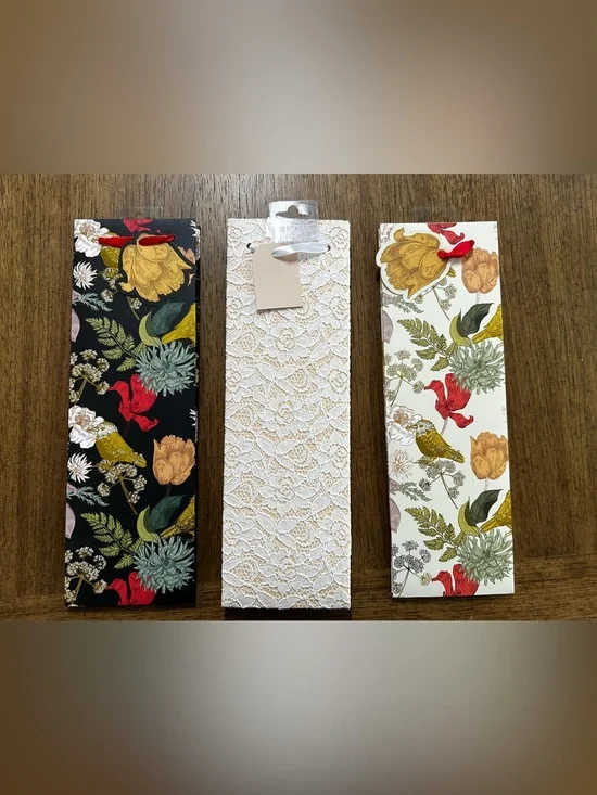 NWT Set of 3 Wine Gift Bags - fits most standard wine bottles 🍷