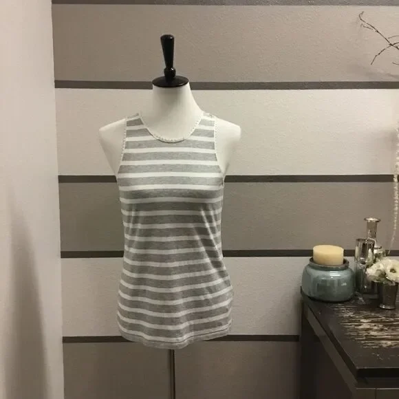 J. Crew Scalloped Neckline Tank Top