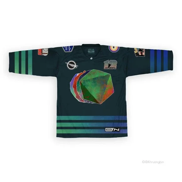 Khruangbin A la Sala Hockey Jersey mordechai size Large Large 