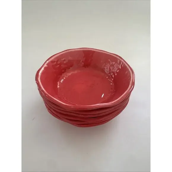 Sur‎ La Table Melamine Bowls 6pc SET Summer Beachy