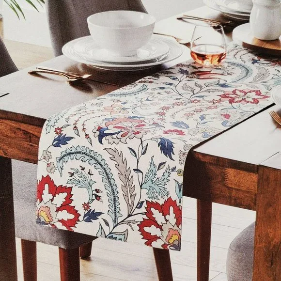 Better Homes and Gardens Floral Table Runner, Reversible Fall Flowers 72