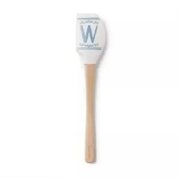 NEW Sur La Table Monogram Silicone Head Spatula Letter 