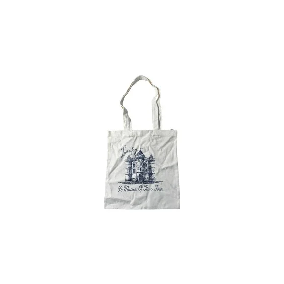 Laufey Tour exclusive Matter of Time Tote Bag White