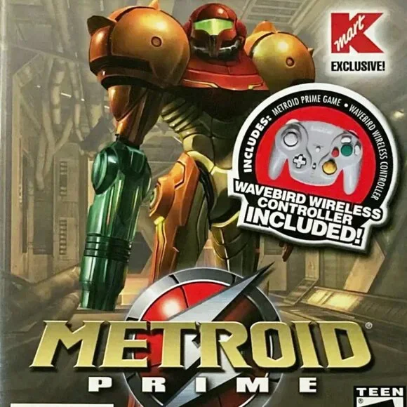 Metroid Prime K-Mart Exclusive Nintendo Gamecube Tested (NO WaveBird Controller)