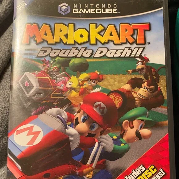 Mario Kart: Double Dash For Nintendo Gamecube Tested & Complete W/ Bonus Disc