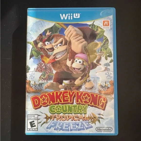 Donkey Kong Country: Tropical Freeze Wii U - Complete Tested and Working