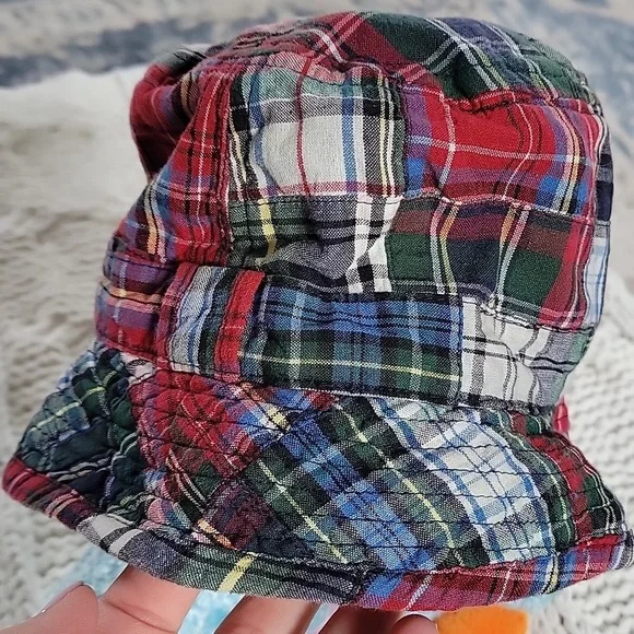 Gap Plaid Bucket Hat 12-24 Months Vintage Boy Or‎ Girl