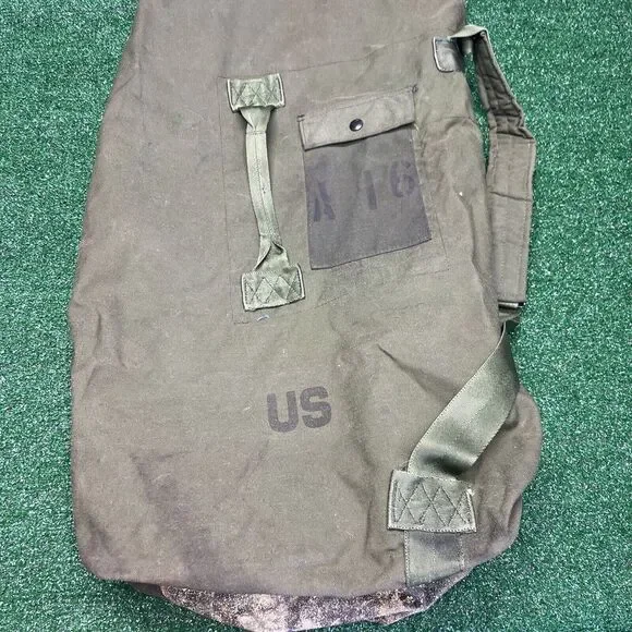 US Military A-16 Duffle Bag Top Load‎ Olive Green