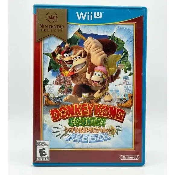 Donkey Kong Country Tropical Freeze Nintendo Wii U 2014 Brand New Factory Sealed