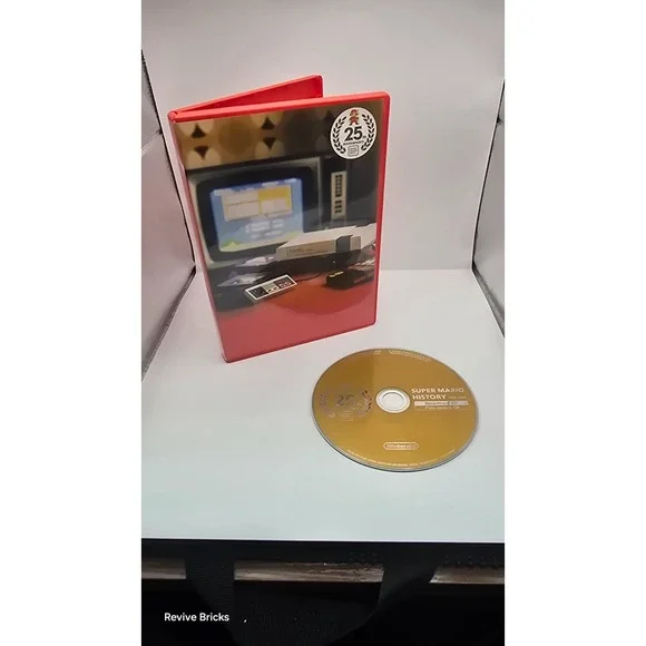 Super Mario History 1985-2010 25th Anniversary Disc &‎ Case Tested Working Great