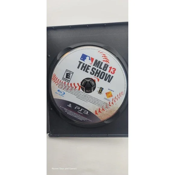 MLB 13 The Show (Sony PlayStation‎ 3, PS3, 2012) Game Only Tested and Working