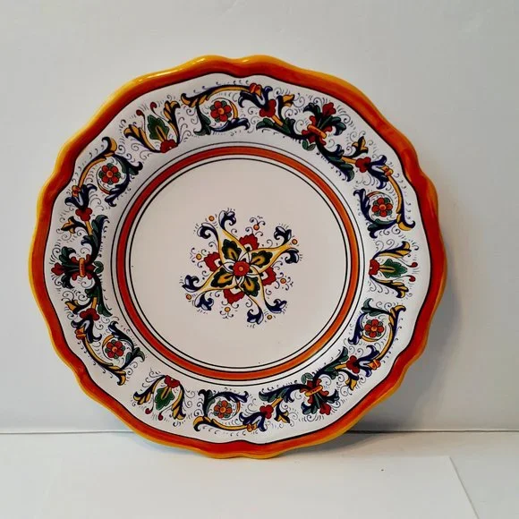 Sur la table Made In Italy Hand Dcorated in Deruta Italy 8.25