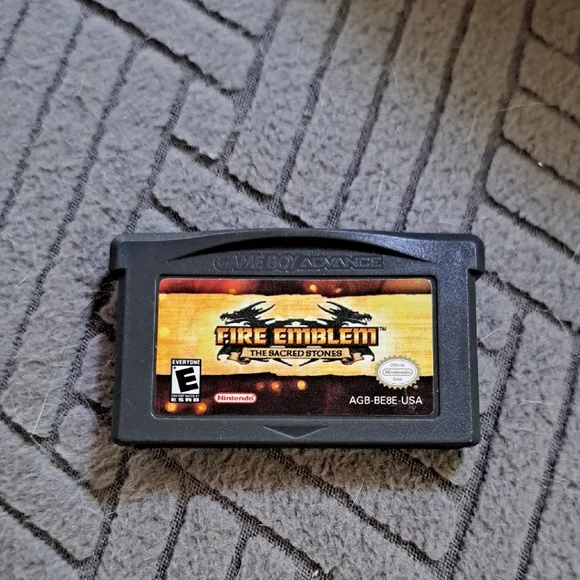 Nintendo Game Boy Advance Fire Emblem: The Sacred Stones - Black Cartridge