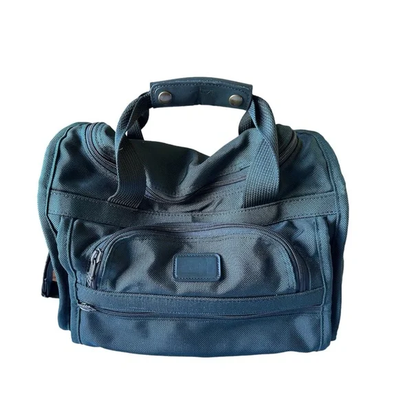 TUMI Green Ballistics Weekender Duffle Bag